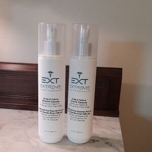 UNUSED.  EXT Extreme Hair Therapy Enzyme Cleanser Duo